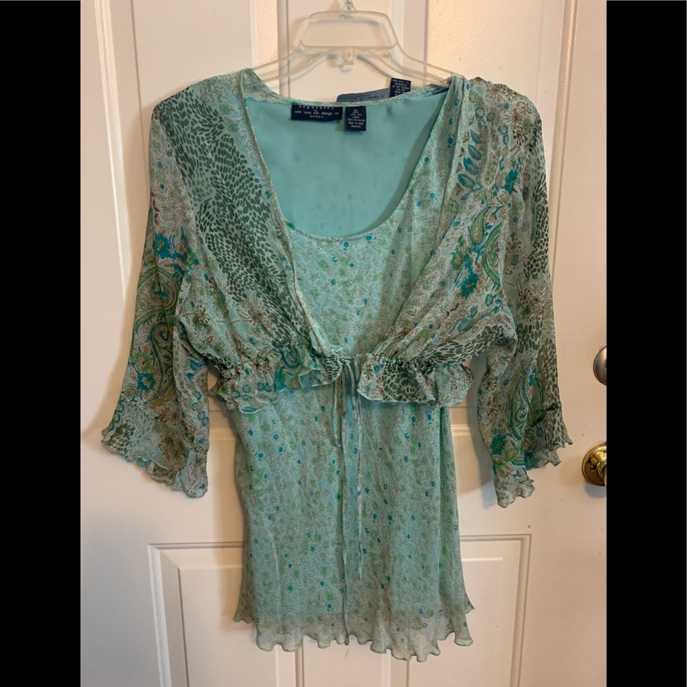 Tank & Blouse Set